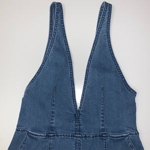 (4) H&M Divided Jean Dress with pockets